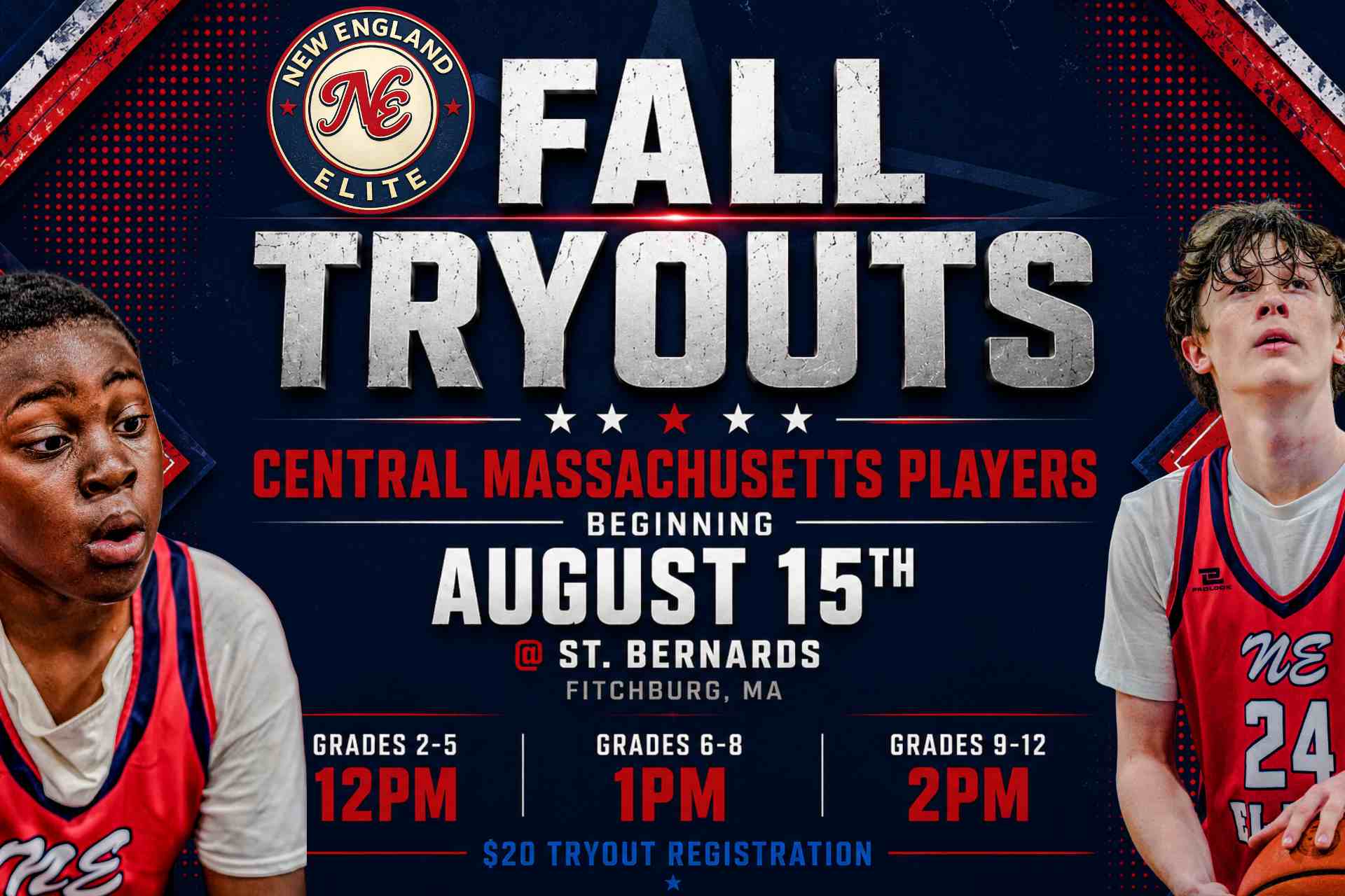 klow elite aau tryouts Not many kids have had a better spring and summer in the area than Keni Bird Williams! The 60 lefty guard is a kid who is instant offense and embraces his roll on anytime making him the perfect fit Tryouts - New England Elite